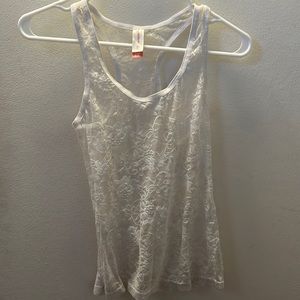 Lace tank top